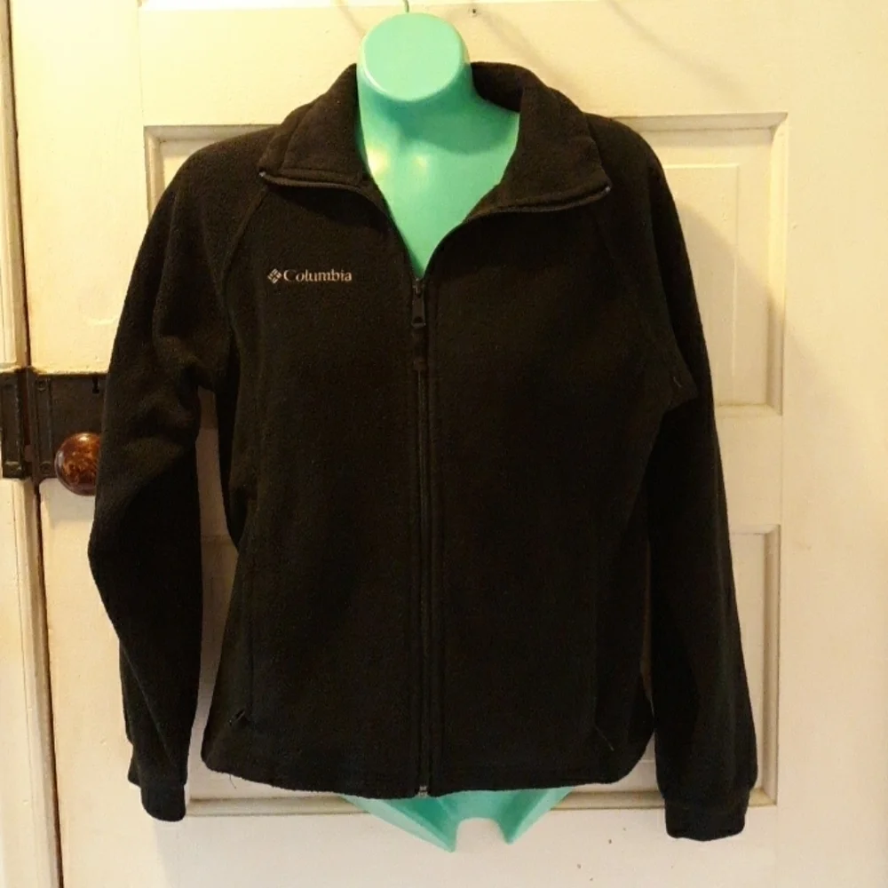 Columbia black fleece youth 14/16